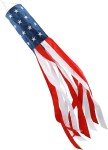 40-Inch Heavy Duty American Windsock for July 4th