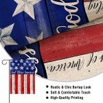 God Bless America Decorative Garden Flag for 4th of July