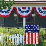 God Bless America 4th of July Garden Flag