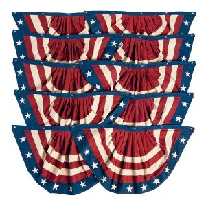 Vintage Americana Bunting for Fourth of July Decor