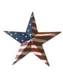 Patriotic 3D Star American Flag Wall Decor
