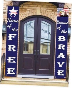 Patriotic American Flag Decorations for 4th of July