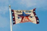 God Bless America 4th of July House Flag 3x5 FT