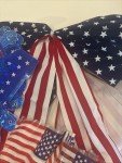4th of July Festive Banners, Bows, and Flags