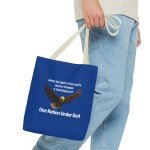 Faith Tote Bag - Freedom in Christ, One Nation