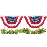 2-Pack Patriotic 4th of July Flag Banners