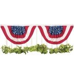 2-Pack Patriotic 4th of July Flag Banners