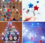 Patriotic 10FT LED Flag Lights for 4th of July