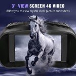 4K Night Vision Goggles for Camping & Security