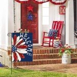 Colorlife Double-Sided 4th of July Garden Flag