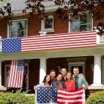 Patriotic America Banner for 4th of July