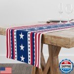 Patriotic USA Stars Table Runner for 4th of July