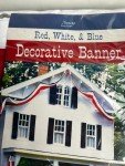 Red, White & Blue 4th of July Banner - 30' x 24