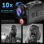 10x Zoom Night Vision Goggles for 4th of July