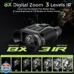 4th of July Night Vision Goggles with 8X Zoom