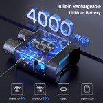 4K UHD Night Vision Goggles with TFT Screen