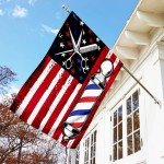 American Flags & Barber Flags for 4th of July