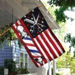 American Flags & Barber Flags for 4th of July