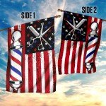 American Flags & Barber Flags for 4th of July