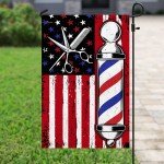 American Flags & Barber Flags for 4th of July