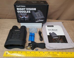 4K Night Vision Goggles with 5X Zoom