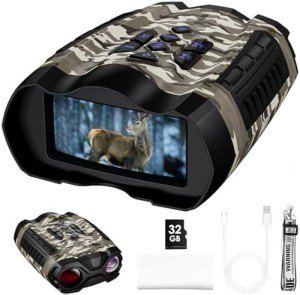 4K Night Vision Goggles with HD Screen