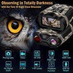 4K Night Vision Goggles with HD Screen