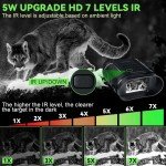 4th of July 4K Night Vision Goggles with Zoom