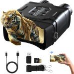 4K Night Vision Goggles with 52MP Photos