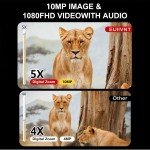 1080p Night Vision Goggles with 5X Zoom