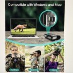 4th of July Night Vision Binoculars with 64GB Card
