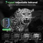 4K Night Vision Goggles with Large Screen