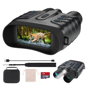 4K Night Vision Goggles with HD Screen & 8X Zoom