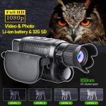 5X Zoom Night Vision Monocular Video Goggles