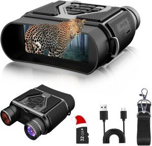 Night Vision Goggles with 3” Screen & 32GB Card