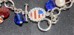 USA Red, White, and Blue 4th of July Bracelet