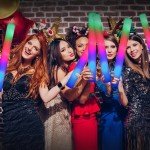 90 Pack Colorful LED Glow Sticks for Celebrations