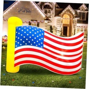 6FT Patriotic Inflatable for 4th of July Fun