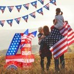 5FT Tall Patriotic 4th of July Inflatable