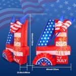 5FT Tall Patriotic 4th of July Inflatable