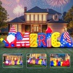 10FT Patriotic 4th of July Inflatable Decor