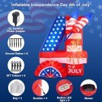 5FT Tall Patriotic 4th of July Inflatable