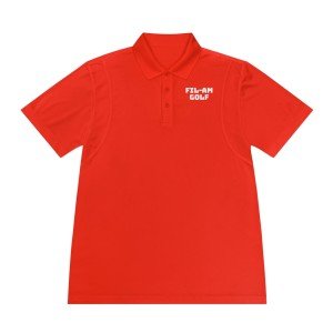 Philippine Flag Golf Polo Shirt for Men