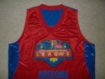 Red 21 Adult XL Basketball Jersey - FABA League