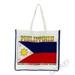 Philippines Flag Canvas Tote Bag for Celebrations