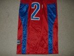 Red 21 Adult XL Basketball Jersey - FABA League