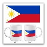 Philippines Flag Coffee Mug for 4th of July