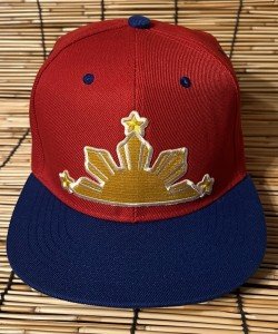 Philippines Flag Hat with Red Brim β 4th of July