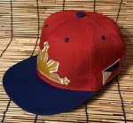 Philippines Flag Hat with Red Brim – 4th of July
