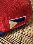 Philippines Flag Hat with Red Brim – 4th of July